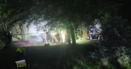 W nocy spłonął domek letniskowy - zdjęcie 4