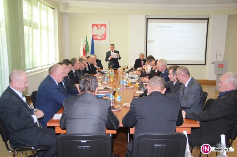 Informacja o XXIII sesji Rady Gminy Limanowa - zdjęcie 3