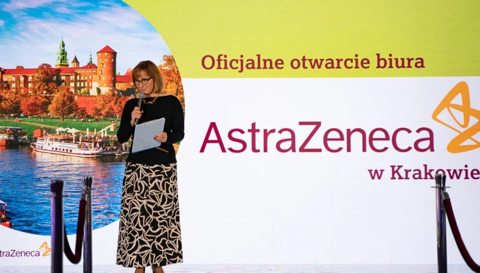 Nowe biuro AstraZeneca w Krakowie poprowadzi operacje na skalę światową - zdjęcie 1