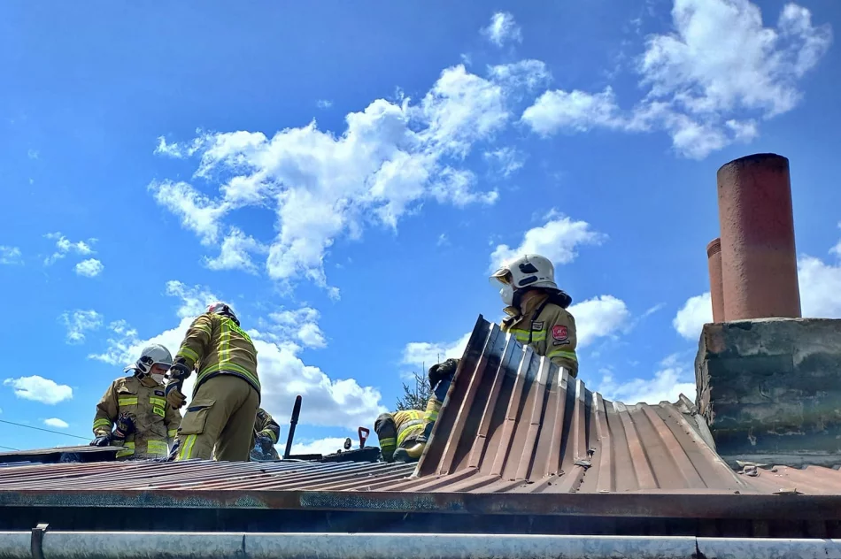 Zwarcie instalacji przyczyną pożaru? 50 tys. zł strat - zdjęcie 2