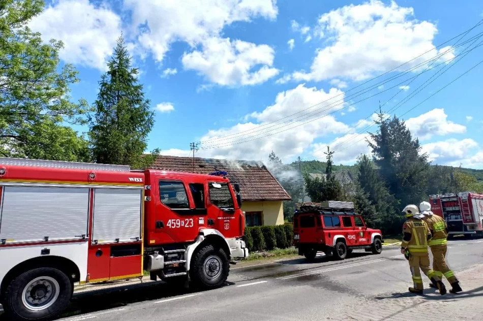 Zwarcie instalacji przyczyną pożaru? 50 tys. zł strat - zdjęcie 4