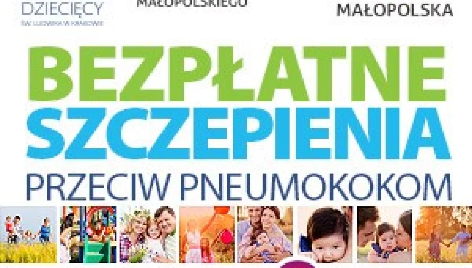 Bezpłatne szczepienia dla dzieci przeciwko pneumokokom - zdjęcie 1