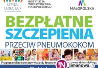 Bezpłatne szczepienia dla dzieci przeciwko pneumokokom - zdjęcie główne