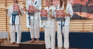 Osiem medali wywalczyli najmłodsi karatecy ARS Limanowa – JONIEC Team podczas II Turnieju Karate Kyokushin o Puchar Wiślanego Smoka - zdjęcie 5