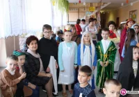 Korowód Wszystkich Świętych w Szkole Podstawowej w Pasierbcu - zdjęcie główne