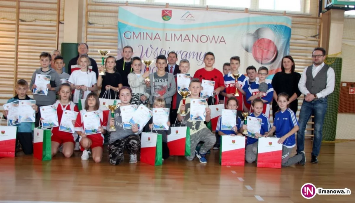 Mistrzostwa Gminy Limanowa w tenisie stołowym - Igrzyska Dzieci
