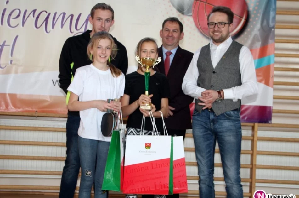Mistrzostwa Gminy Limanowa w tenisie stołowym - Igrzyska Dzieci - zdjęcie 2