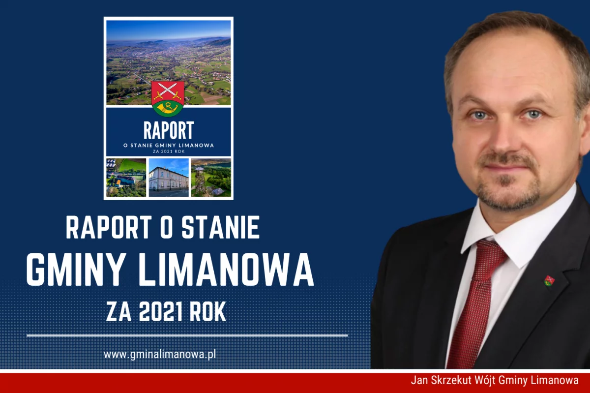 Debata nad raportem o stanie Gminy Limanowa za 2021 rok