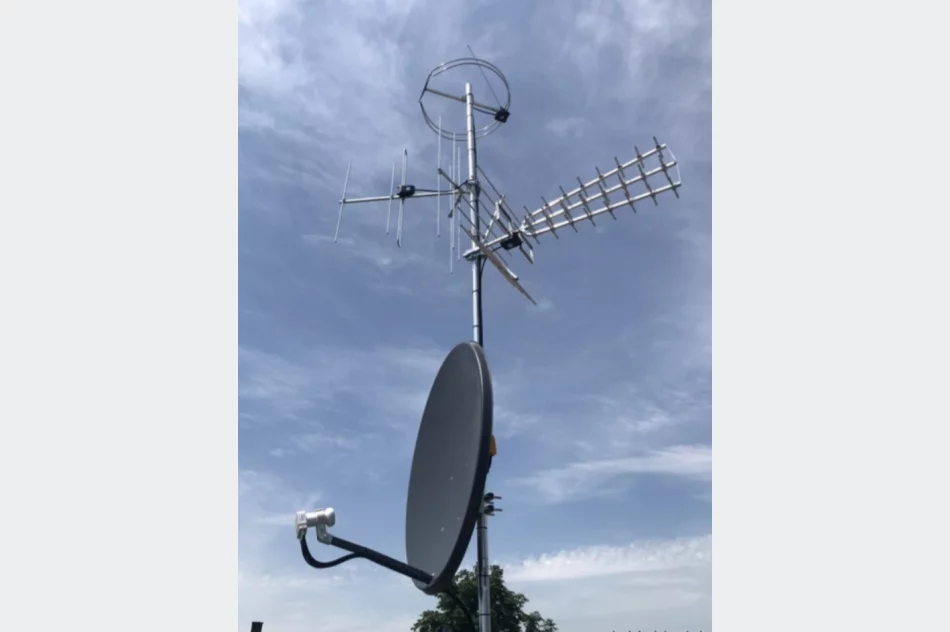 Montaż anten satelitarnych naziemnych Mszana Dolna Dobra Limanowa tel. 664227550 - zdjęcie 1