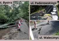 Stabilizacja osuwisk w Mieście Limanowa – trwają starania zmierzające do odbudowy trzech dróg – ul. Paderewskiego, ul. Walecznych i ul. Bystrej - zdjęcie główne