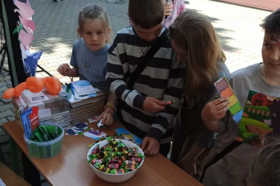 Festyn z okazji Dnia Dziecka w Szkole Podstawowej nr 2 Limanowej - zdjęcie 11