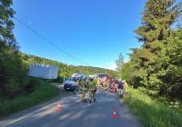 17-latek na crossie zderzył się z samochodem - zdjęcie główne