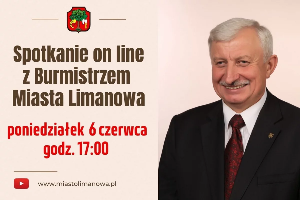 Czat z Burmistrzem – poniedziałek 6 czerwca godz.17:00