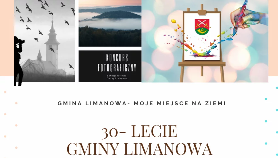 „Gmina Limanowa – moje miejsce na ziemi” – konkursy z okazji 30-lecia samorządu - zdjęcie 1