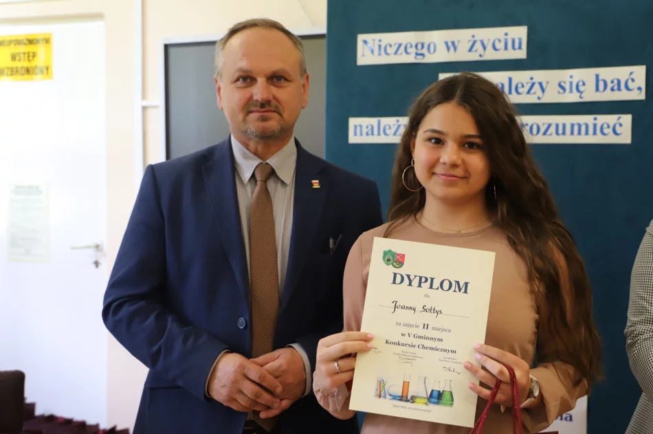 Wyniki V Gminnego Konkursu Chemicznego  - zdjęcie 11
