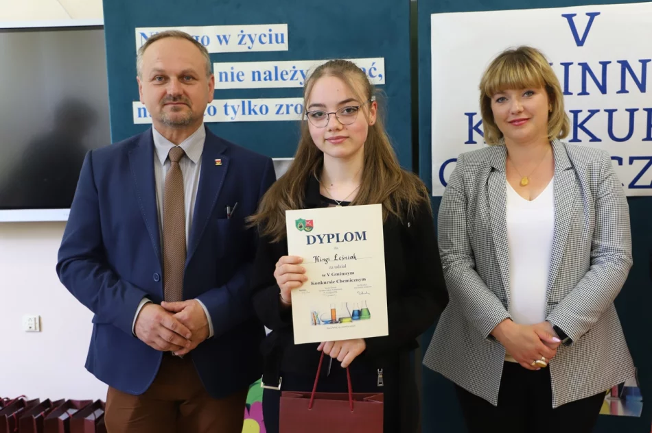 Wyniki V Gminnego Konkursu Chemicznego  - zdjęcie 17