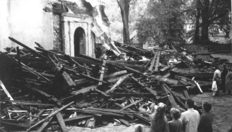 30 lat temu pożar strawił zabytkowy kościół - zdjęcie 1