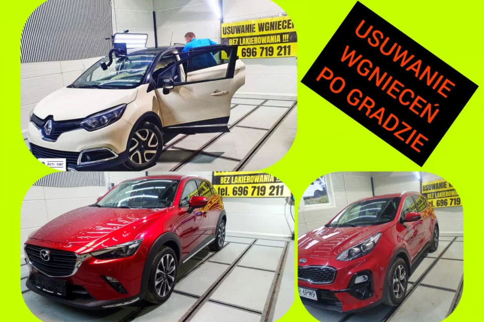 Usuwanie wgnieceń / gradobicie / grad / wgniotki - technik PDR - AtrCar.info - zdjęcie 5