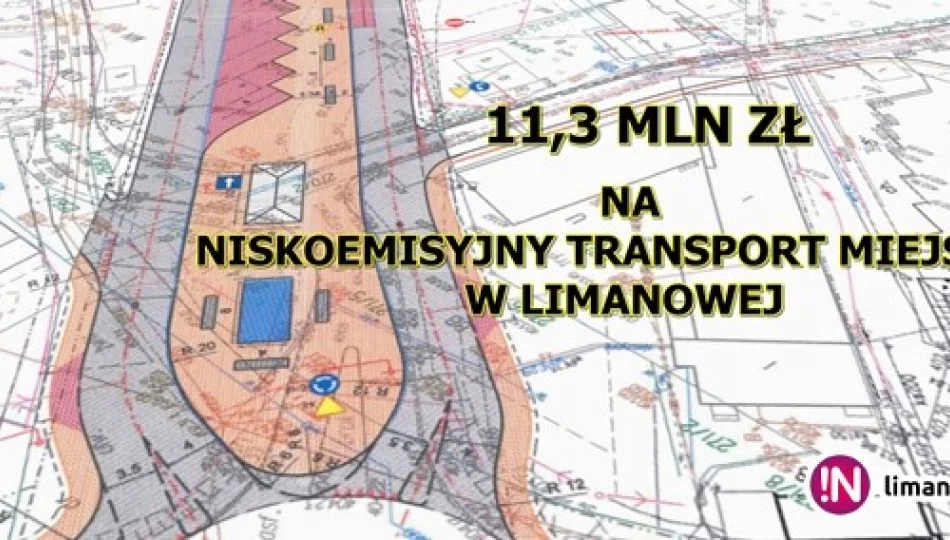 11,3 mln zł dofinansowania na niskoemisyjny transport miejski w Limanowej - zdjęcie 1