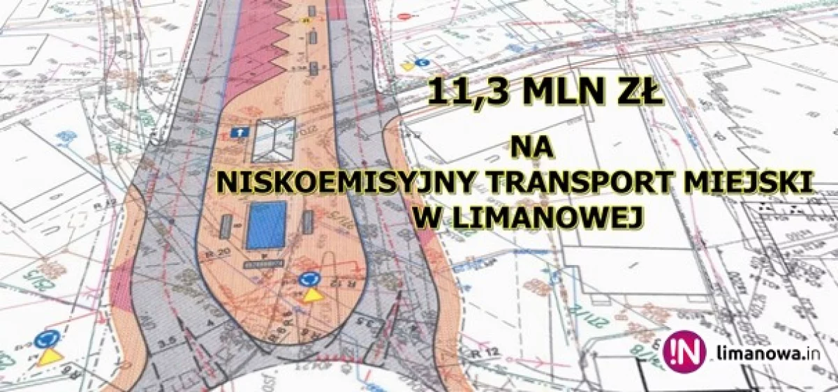 11,3 mln zł dofinansowania na niskoemisyjny transport miejski w Limanowej