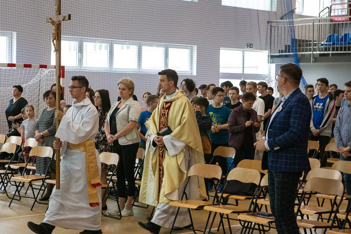 Blisko czterystu uczniów wędrowało szlakami papieskimi