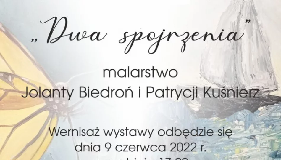 Wernisaż wystawy „Dwa spojrzenia” w Miejskiej Galerii Sztuki - zdjęcie 1