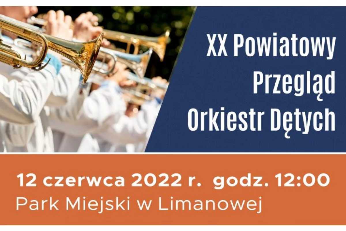 W Parku Miejskim odbędzie się XX Powiatowy Przegląd Orkiestr Dętych