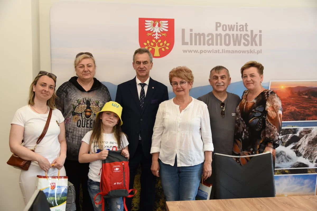 Delegacja z Ukrainy gościła na Limanowszczyźnie