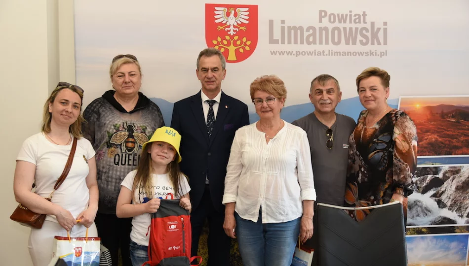 Delegacja z Ukrainy gościła na Limanowszczyźnie - zdjęcie 1