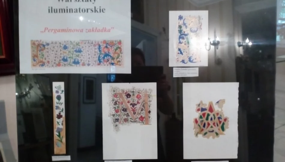 Relacja z wakacyjnych warsztatów kaligraficzno-iluminatorskich - zdjęcie 1