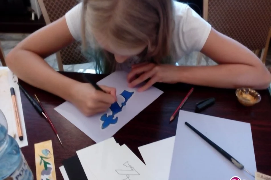 Relacja z wakacyjnych warsztatów kaligraficzno-iluminatorskich - zdjęcie 4