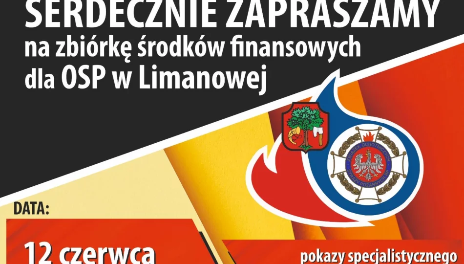 W niedzielę 12 czerwca odbędzie się zbiórka strażacka na limanowskim rynku - zdjęcie 1