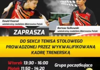 Nabór do sekcji tenisa stołowego - zdjęcie główne
