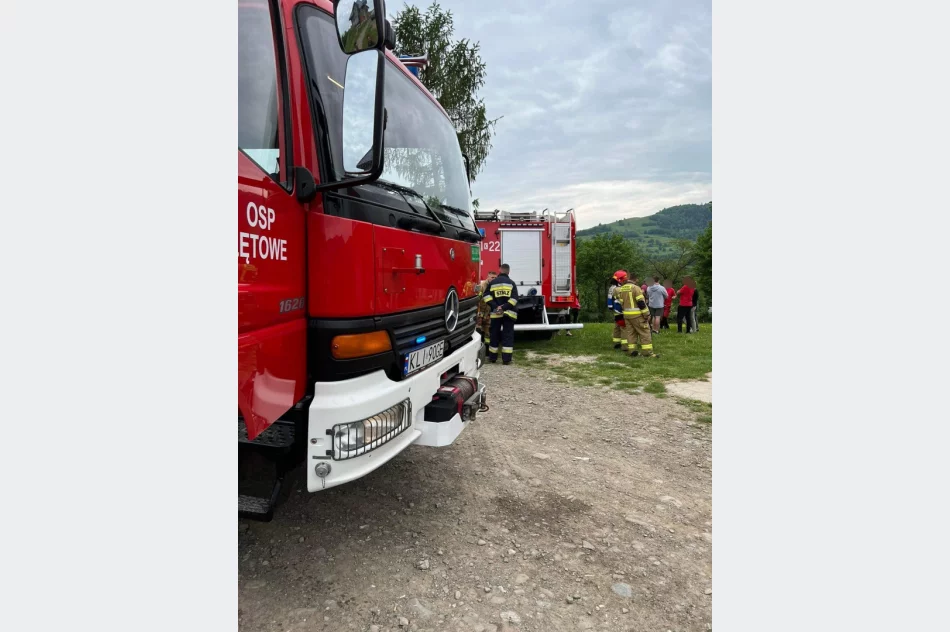 Zgon 57-latka. Powodem pożar fragmentu podłogi - zdjęcie 3