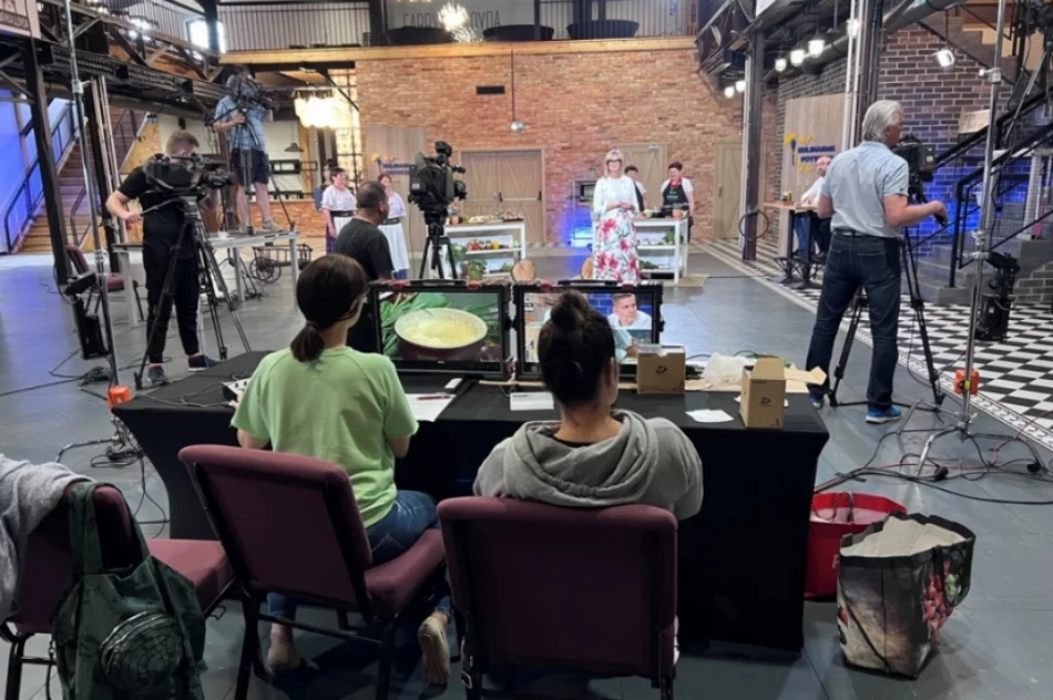 Kulinarna rywalizacja Śwarnych Babek na telewizyjnej antenie - zdjęcie 5