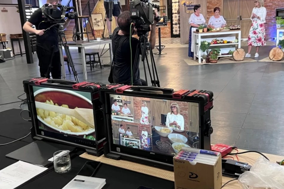 Kulinarna rywalizacja Śwarnych Babek na telewizyjnej antenie - zdjęcie 7