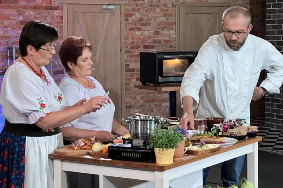Kulinarna rywalizacja Śwarnych Babek na telewizyjnej antenie - zdjęcie 14