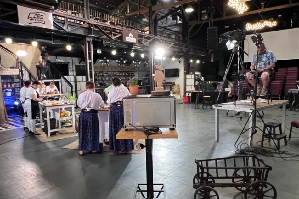 Kulinarna rywalizacja Śwarnych Babek na telewizyjnej antenie - zdjęcie 17