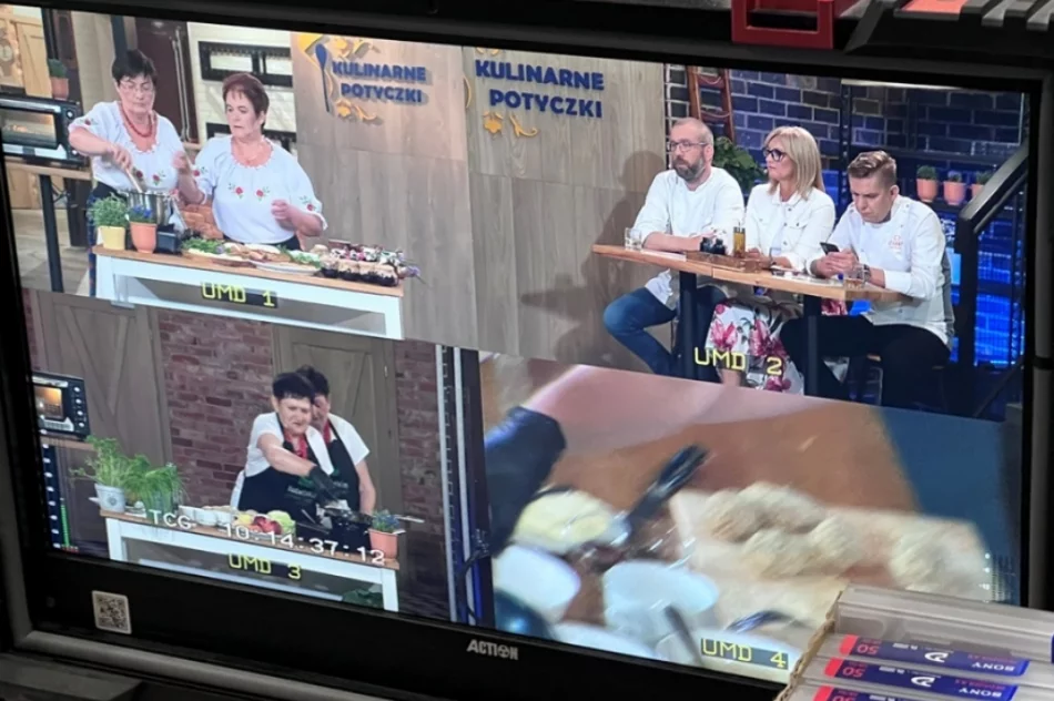 Kulinarna rywalizacja Śwarnych Babek na telewizyjnej antenie - zdjęcie 19
