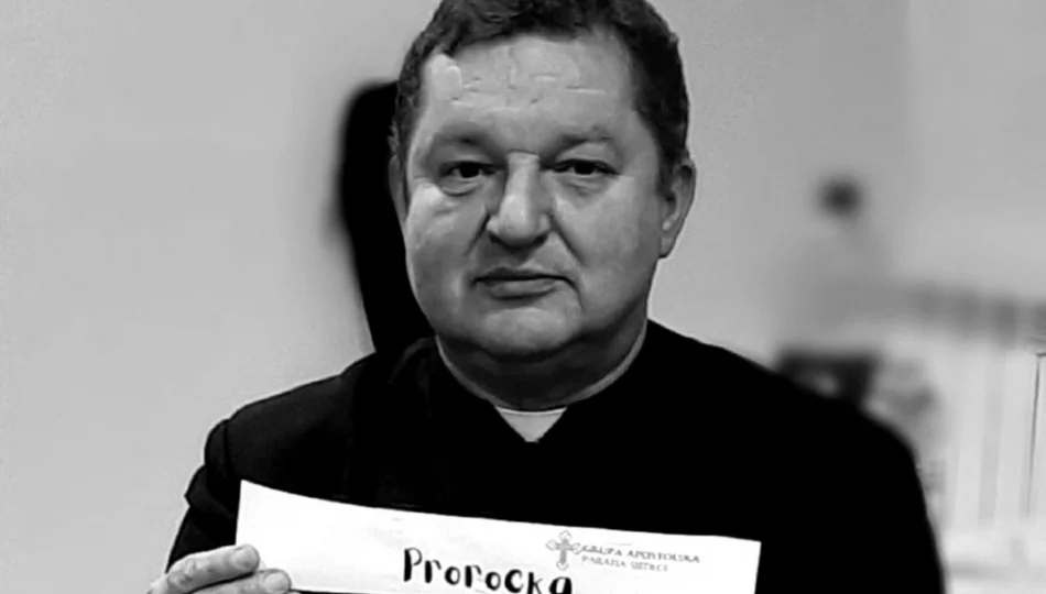 W wieku 55 lat tragicznie zmarł ksiądz Wacław Paterak - zdjęcie 1