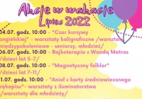 Zajęcia, warsztaty, spotkania - propozycje dla każdej grupy wiekowej - zdjęcie główne