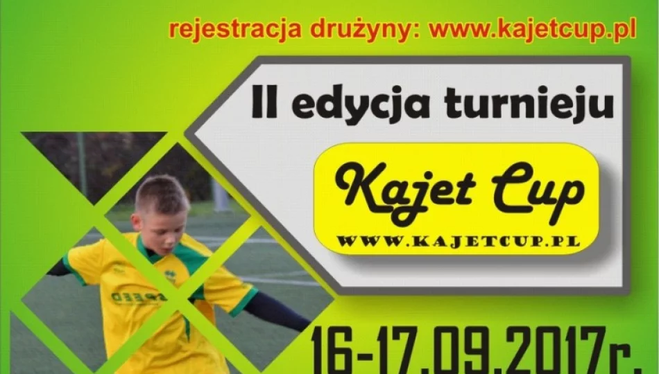 II Kajet Cup 2017 – turniej piłki nożnej pod patronatem Wójta Gminy Limanowa - zdjęcie 1