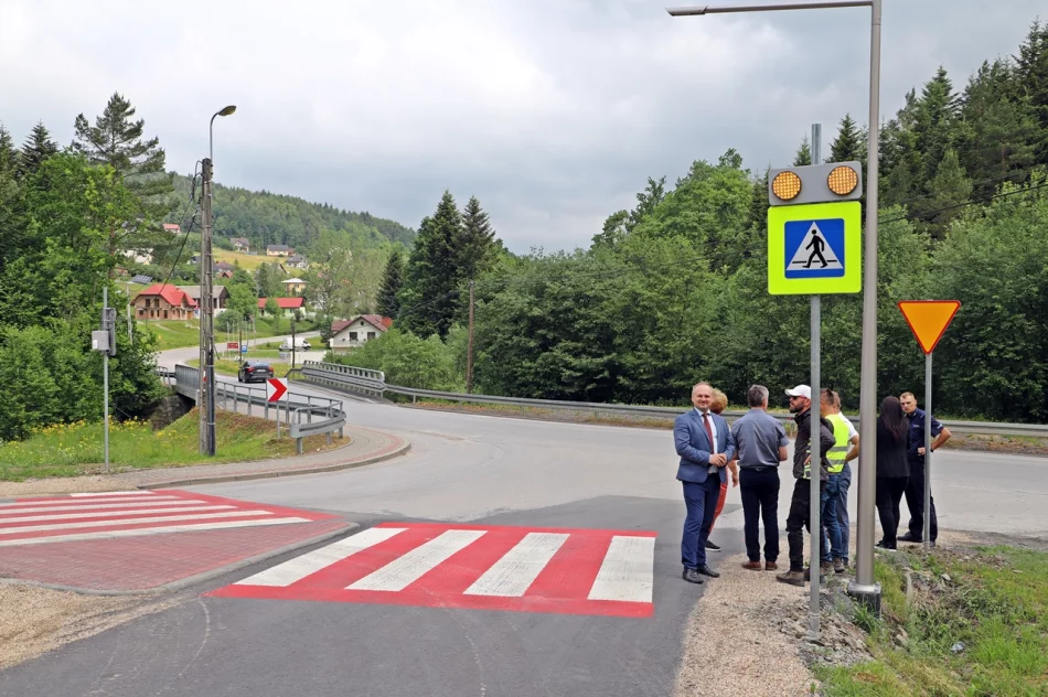 Bezpieczniej na skrzyżowaniu w Starej Wsi za sprawą nowego przejścia dla pieszych - zdjęcie 11