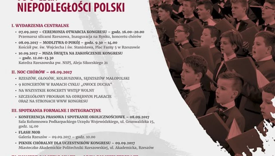 Limanowski Chór Chłopięcy na Kongresie Chóralnym PUERI CANTORES - zdjęcie 1