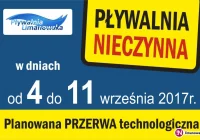 Przerwa technologiczna na Pływalni Limanowskiej - zdjęcie główne