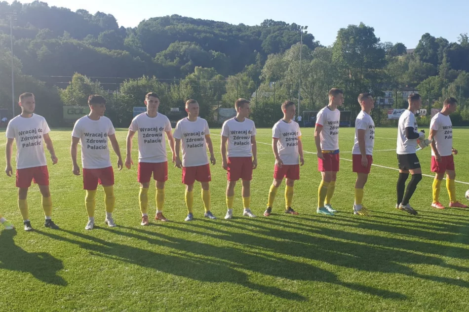 Derbowe starcie Limanovii z Sokołem Słopnice. Gole w drugiej połowie. - zdjęcie 2