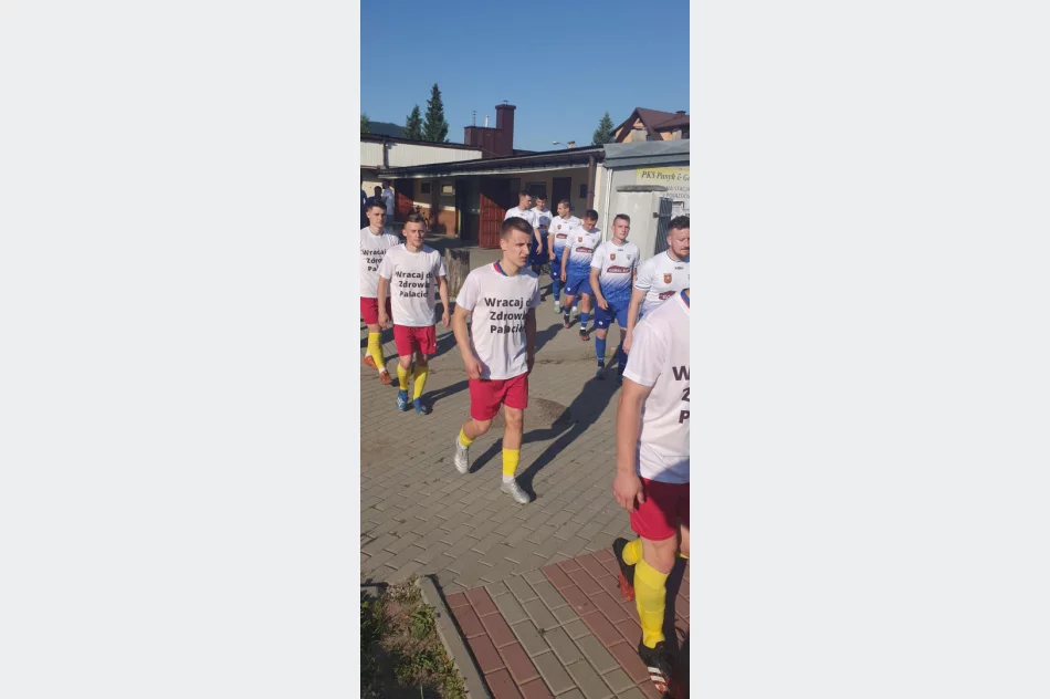 Derbowe starcie Limanovii z Sokołem Słopnice. Gole w drugiej połowie. - zdjęcie 4