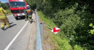 Ciężki stan rannego motocyklisty. Trwa walka o jego życie - zdjęcie 2