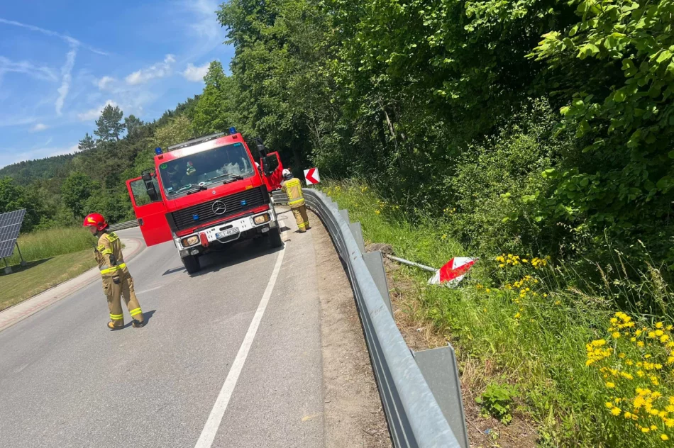 Ciężki stan rannego motocyklisty. Trwa walka o jego życie - zdjęcie 3