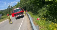 Ciężki stan rannego motocyklisty. Trwa walka o jego życie - zdjęcie 3